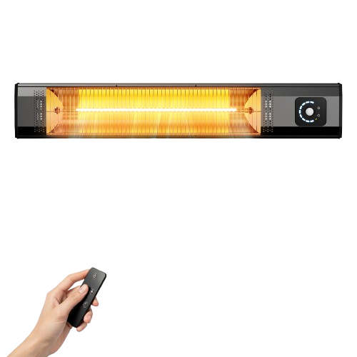 Wall-Mounted Electric Infrared Patio Heater